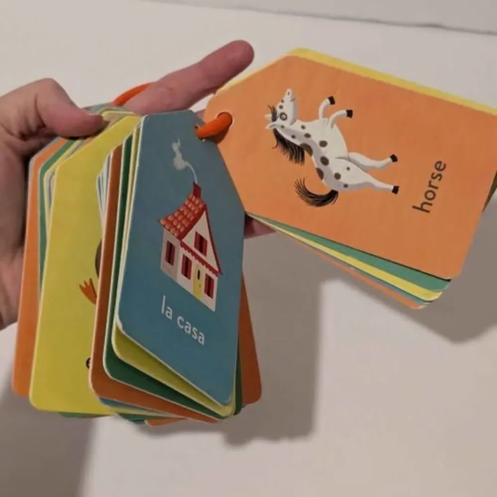 Mudpuppy Spanish English Ring Flashcards